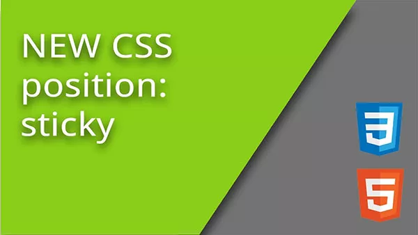 Css 实现元素固定定位,屏幕滚动时位置不变(粘性定位)