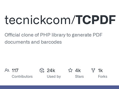 使用PHP生成PDF文档