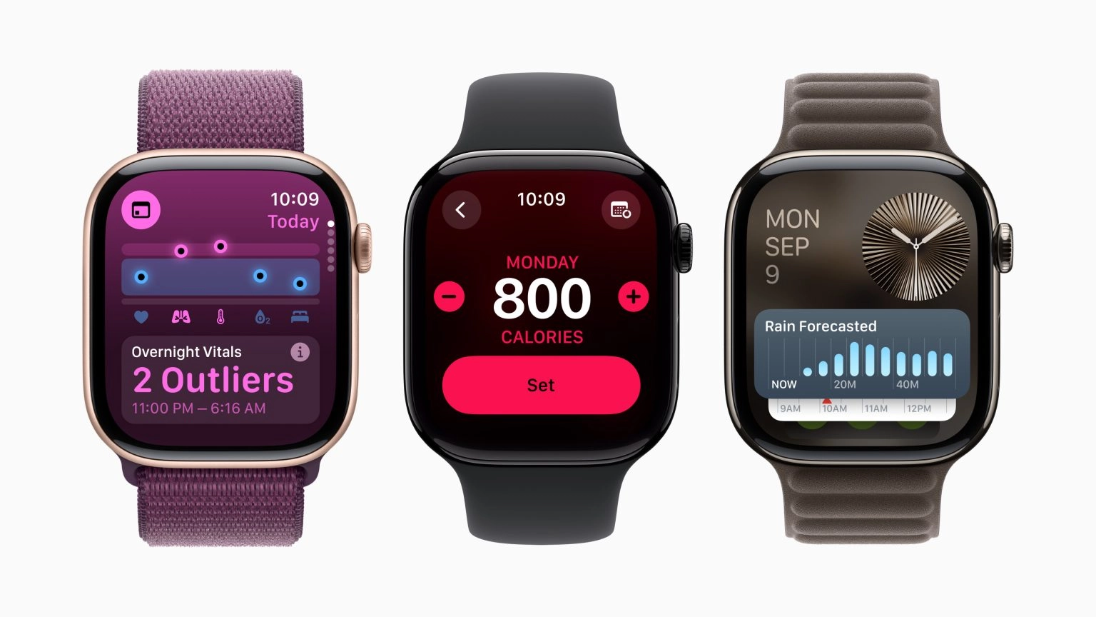 watchOS 11 今日正式发布,带来生命体征 app、训练负荷、活动圆环的更多自定义功能、更加个性化的智能叠放以及更多实用功能!